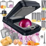 SpaceHacks 12-in-1 Vegetable Choppe