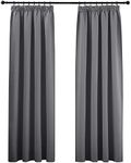 PONY DANCE Grey Blackout Curtains 7