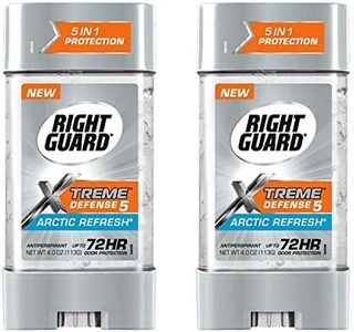 Right Guard Xtreme 4 Ounce Gel Defense 5 Arctic Refresh (118ml) (2 Pack)