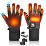 Savior Heated Gloves for Men and Women,Rechargeable Electric Heated Gloves,Suitable for Winter Outdoor Work,Skiing,Cycling,Running,Hiking,etc.