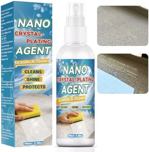 Auensten Granite Countertop Cleaner 100ml, Heavy Duty Quartz Countertop Cleaner and Polish, Granite Sealer and Polish for Quartzite, Concrete, Stove Tops, Streak-Free Shine and Surface Protection