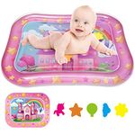 Inflatable Tummy Time Water mat, Baby Water Play Mat Sensory Toy Early Development, Baby Toys for 0-6-9-12-24 Months Girls Gifts