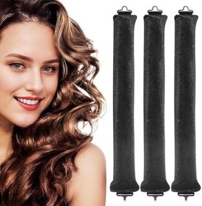 Overnight Heatless Hair Curlers - Jumbo Size Curling Rods for Long, Voluminous Waves - No Heat Blowout Effect - Ideal for Women’s Hair Styling, One Size Fits All by H HOME-MART