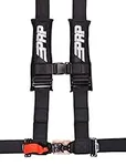 4 Point Harness with 3″ Belts Black