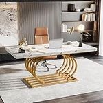 Tribesigns 63" Modern Office Desk, 