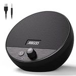 Jeecoo A10 PC Speaker, USB-Powered Computer Speakers with 3.5mm AUX & Bluetooth mode, Mini Portable Speakers for Desktop, Laptop, Mobile Devices