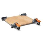 Bora Portamate Mobile Base Kit PM-1100 - Heavy Duty, Universal, Customizable, Adjustable Rolling Set, Dolly Roller Frame and Casters for Moving Equipment, Tools, Machines - 400 lb Capacity