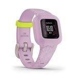 Garmin vivofit Jr.3 Fitness Tracker for Kids, Includes Interactive App Experience, Swim-Friendly, Up To 1-year Battery Life, Adjustable watch band, Lilac Floral