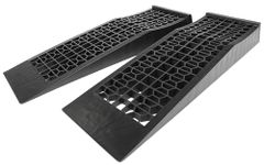 MAXXHAUL 50516 4,400 lb. Capacity Low Profile Car Ramps, 2-Pack
