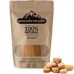 PetVogue Himalayan Yak Milk Dog Chews Crunchy Puff | 100 Grams Pack- 100% All Natural Long Lasting Yummy Yakchew Puff Cheese Treats Improved Oral Health of Dogs.