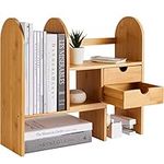 FURNINXS Bamboo Desktop Bookshelf O