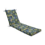 Pillow Perfect Outdoor/Indoor Omnia Lagoon Chaise Lounge Cushion 80x23x3