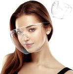 SAVILAND Nail Face Mask for Nail Drill: Salon Clear Visibility & Comfortable Wear Full Face Mask Splash Resistant Quicker DIY Nail Art Tools for Nail Artists Enthusiasts Technicians Salon Studio