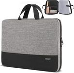 Ytonet Laptop Sleeve Case 13 13.3 Inch, TSA Slim Laptop Cover with Handle, Water Resistant Business Travel Carrying Case Compatible with MacBook Air MacBook Pro HP Dell Lenovo Notebooks, Grey