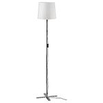 Ikea BARLAST Floor lamp, Black/White, 150 cm (59 ")