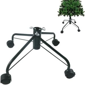 Vencer Folding Tree Stand with Rolling Wheels for Artificial Trees