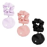 Jagowa 3PCS Anti-Spine Dustproof Drink Covers with Elastic Scrunchie - Drink Protector for Women, Prevents Drink Spiking