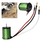 Taidda Brushless Motor, Stable Durable Castle CM36 1406 4600KV Brushless Motor Replacement Part for 1/10 RC Truck