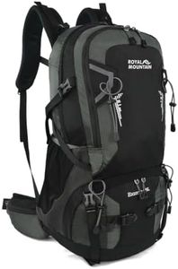 55L Internal Frame Backpack Hiking Backpack for Women Men Backpacking Packs