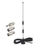 Bingfu Magnetic Base FM Antenna for Pioneer Onkyo Yamaha Marantz Sherwood Bose Wave Music System Indoor Digital HD Radio FM Radio Bluetooth Home Stereo Receiver AV Audio Vedio Home Theater Receiver