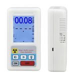 BR‑6 Geiger Counter, Multifunctional Radioactive Detector Radiation Dosimeter with LCD Display for Nuclear Radiation Electromagnetic