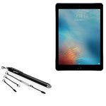 iPad Pro 9.7 Stylus Pen, BoxWave® [EverTouch Capacitive Stylus] Fiber Tip Capacitive Stylus Pen for Apple iPad Pro 9.7 - Jet Black