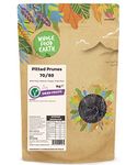 Wholefood Earth Pitted Prunes 70/80 1 kg | GMO Free | Natural | High Fibre