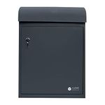 iLoveParcels Medium Parcel Drop Box. Waterproof Safe & Secure Delivery Box For When You're Not Home. Storage Mail Box, Post & Letterbox With Code Lock. Mounted To Wall, Door, Fence Or Floor. (Grey)…