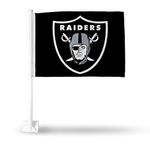 NFL Oakland Raiders Shield Car Flag