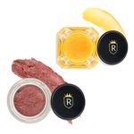 RAWLS Lip Lightener Smokers Balm, Cream, Scrub for Women & Men, Enriched with Jojoba oil, Beet root oil & Olive oil, Chemical free, Suitable for all skin type (Pack of 2)