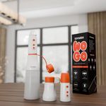 Lorazzo WOGO Portable Jet Spray | Battery Operated Bidet Sprayer | Type-C Rechargeable | 290ml Refillable Bottle | Adjustable Water Pressure | Compact Travel Hygiene Cleaner | Handheld Personal Bidet | 2 Year Warranty