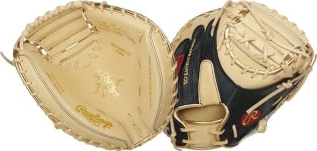 Rawlings | HEART OF THE HIDE Baseball Catchers Glove | Hypershell Model | 34" | 1-Piece Solid Web | Right Hand Throw