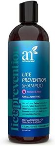 Artnaturals Lice Prevention Shampoo (16 Fl Oz / 473ml) - with Rosemary & Tea Tree - Shield for Adults & Kids - Daily Use - Sulfate & Paraben Free - All Hair Types