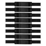 Aodaer 8 Pack Adjustable Hoverboard Straps Replacement Straps and Strap Protector Hook and Loop Kart Accessories Seat Attachment Straps Fastening Hoverboard Cable for Kart Balance Scooter