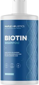 Volumizing Biotin Shampoo for Thinning Hair - Thin Hair Shampoo with Rosemary Argan and Essential Oils for Hair Care - Vegan Sulfate Free Shampoo for Damaged Dry Hair Paraben and Cruelty Free
