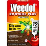 Weedol Rootkill Plus Liquid Concentrate Weedkiller Tubes, 12 Tubes