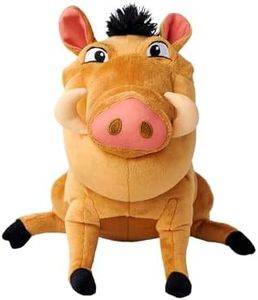 Simba- Disney Lion King, 30 Anni di Re Leone, Pumba, Peluche da 25 cm, Adatto Fin dai Primi Mesi di Vita, 6315870071