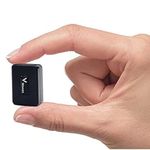 Mini GPS Tracker, Zeerkeer Portable Real-Time GPS Locator for Vehicles, Cars, Kids, Persons, Assets - Hidden Tracking Device with Geo-Fence/Vibration Alarm Personal Tracking TK913