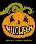 Halloween: Hardcover adult coloring book featuring thick, high-quality paper