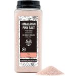 Soeos Himalayan Pink Sea Salt Fine 39oz (1.1kg), Kosher, Fine Grain, Nutrient and Mineral Dense for Health, Pink Salt, Pink Salt for Grinder, Pink Sea Salt, Himalayan Salt