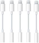 Apple 5 Pack Lightning to 3.5mm Hea