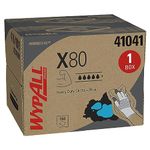 WypAll, 8373, X80 BRAG Box Cloths , 1 Ply, Blue, 1 Box x 160 Cloths