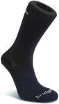 Bridgedale Men's Everyday Outdoors Coolmax Liner Socks - Black, 9-11.5