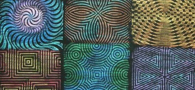 Jack Richeson Cedar Canyon Rubbing Plates, Set of 6