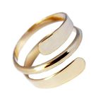 Toe Ring | 14K Gold Filled Yoga Wrap | Adjustable Ring for Toe or Midi | for Men or Women