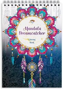 Adult Coloring Books by Colorya - A4 Size - Dreamcatcher Coloring Book for Adults - Premium Quality Paper, No Medium Bleeding, One-Sided Printing