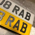 3D Carbon Gel Number Plate Non Legal Car Number Plates - Front/Rear/Pair Number Plates - - Car Registration Plates (Show Plate) - Reg Plates UK