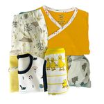 TinyLane - Curated for you! Adorable Newborn Baby Clothing Gift Set - Pack of 11, 0-6 Months, Multi Color, Skin Friendly, Perfect for Baby Boys and Girls, Baby Shower Gifts