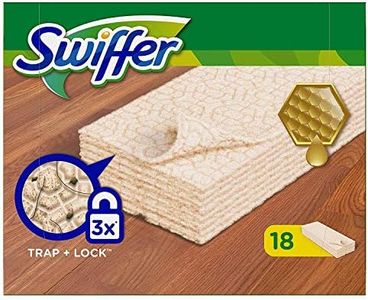 Swiffer Lot de 18 recharges de lingettes sèches pour bois et parquet