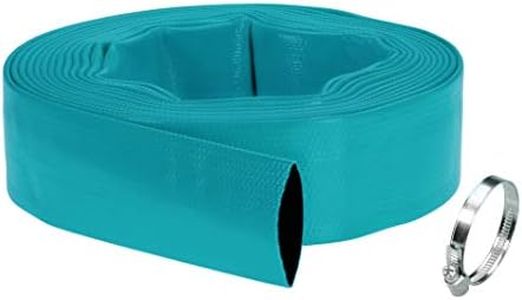 Gardena Flat Hose Set, 38 mm (1 1/2 inch), 10 m, Turquoise